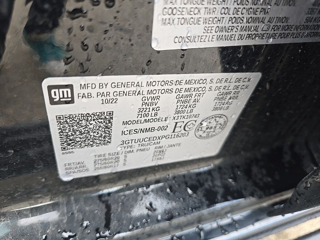 2023 GMC Sierra 1500 4x4 Crew Cab Elevation Fond du Lac WI