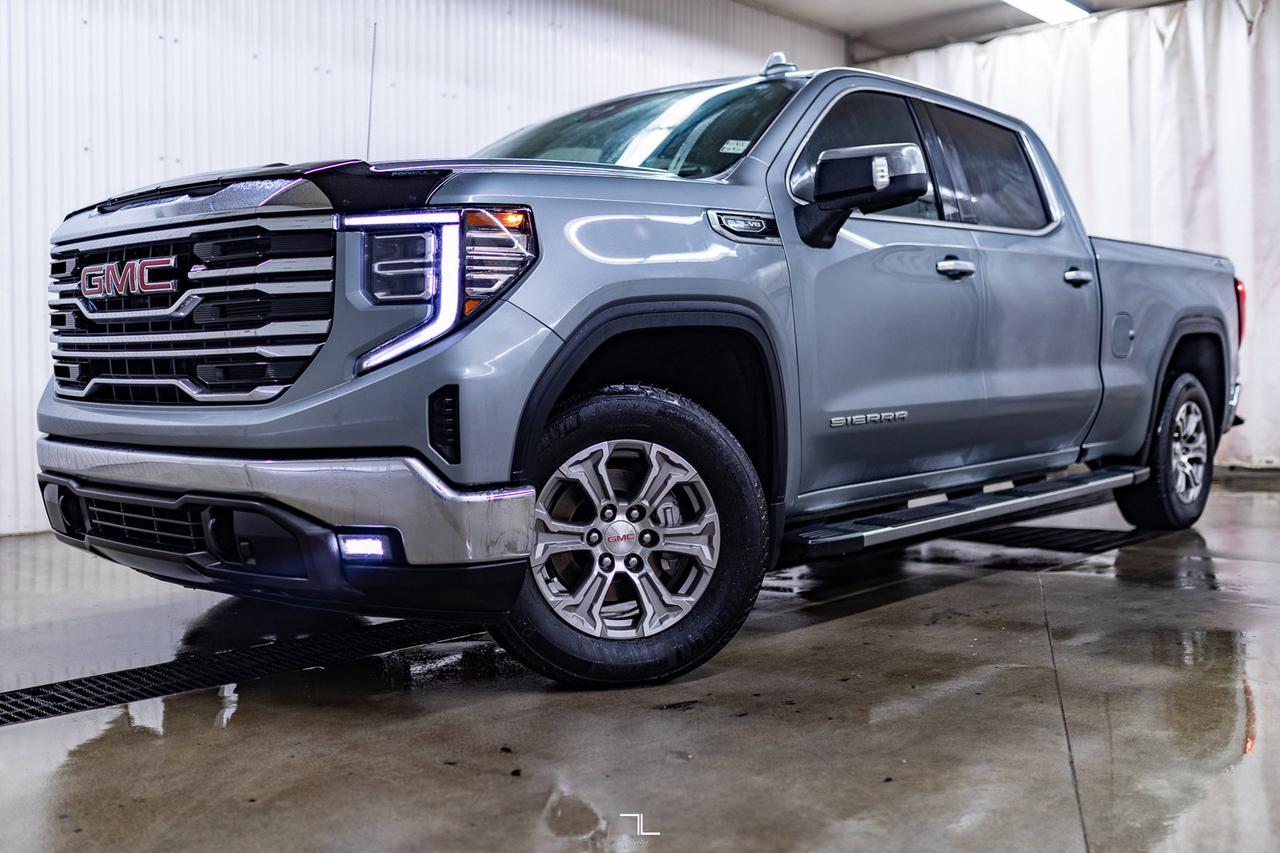 2023 GMC Sierra 1500 4x4 Crew Cab SLT Leather Nav BCam Red Deer AB
