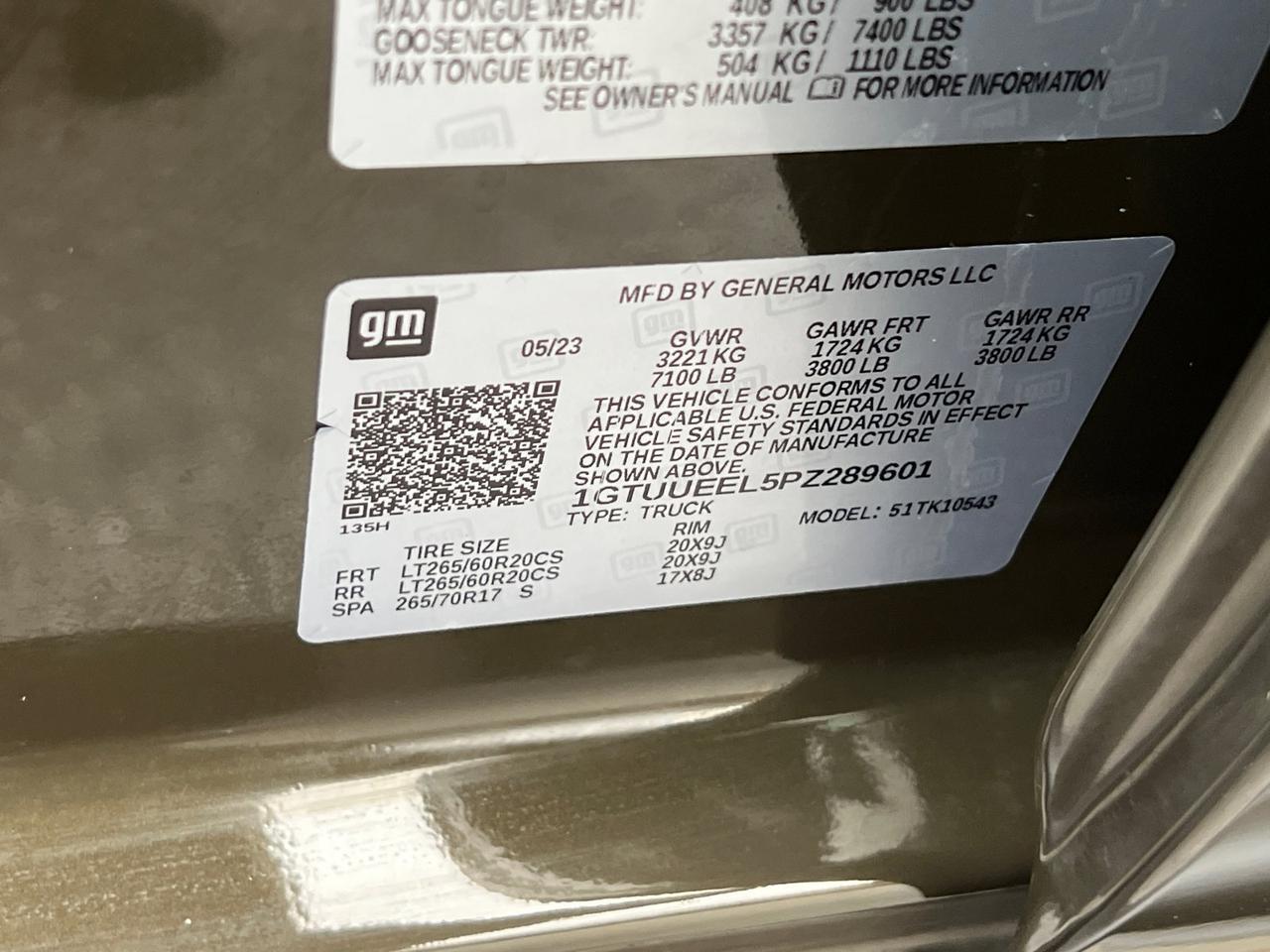 2023 GMC Sierra 1500 AT4 Hagerstown MD