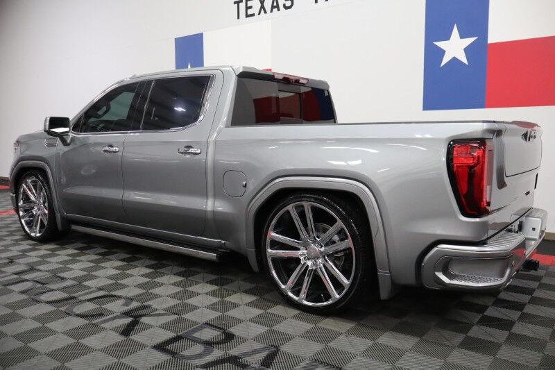 2023 GMC Sierra 1500 Denali 4WD 3.0L Diesel Lowered 26in Wheels FREE WARRANTY Arlington TX