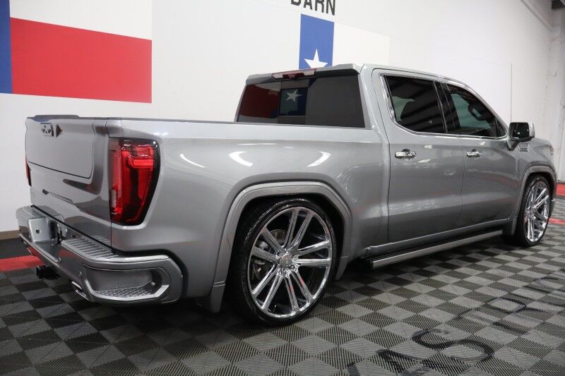 2023 GMC Sierra 1500 Denali 4WD 3.0L Diesel Lowered 26in Wheels FREE WARRANTY Arlington TX