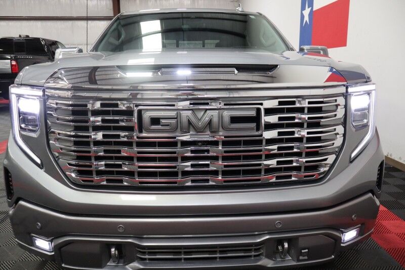 2023 GMC Sierra 1500 Denali 4WD 3.0L Diesel Lowered 26in Wheels FREE WARRANTY Arlington TX