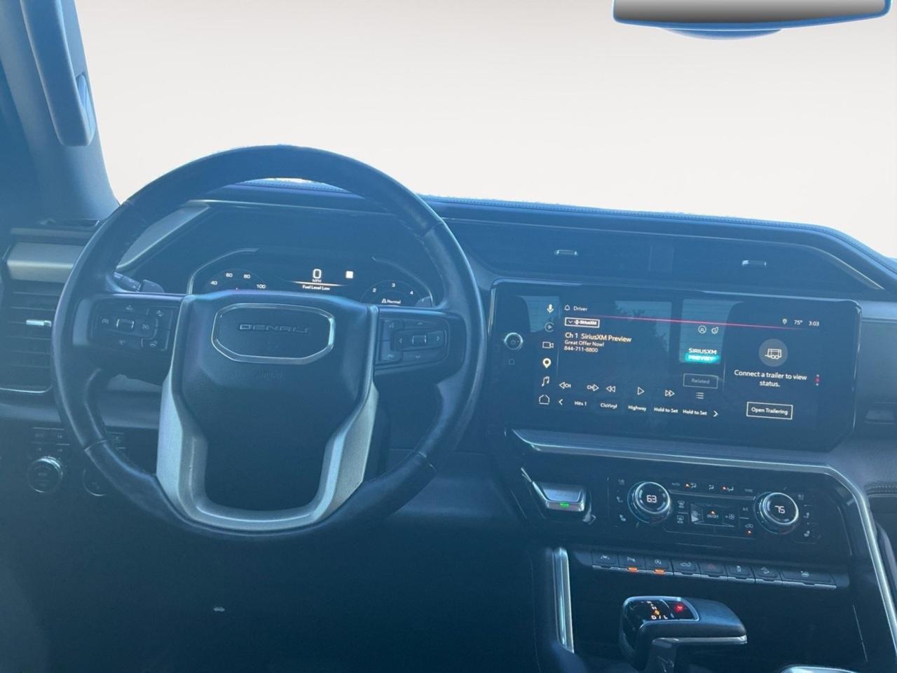 2023 GMC Sierra 1500 Denali, HEATED/VENTILATED SEATS, HEATED REAR SEATS, APPLE CARPLAY/ANDROID AUTO, BED LINER, TOW PACKAGE, POWER SLIDING REAR WINDOW, BACKUP CAMERA, POWER FOLDING MIRRORS, SUNROOF, UNIVERSAL GARAGE DOOR OPENER, NAVIGATION, WIFI, REAR BUMPER STEP, CLEAN Norfolk VA