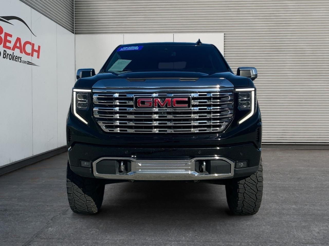 2023 GMC Sierra 1500 Denali, HEATED/VENTILATED SEATS, HEATED REAR SEATS, APPLE CARPLAY/ANDROID AUTO, BED LINER, TOW PACKAGE, POWER SLIDING REAR WINDOW, BACKUP CAMERA, POWER FOLDING MIRRORS, SUNROOF, UNIVERSAL GARAGE DOOR OPENER, NAVIGATION, WIFI, REAR BUMPER STEP, CLEAN Norfolk VA