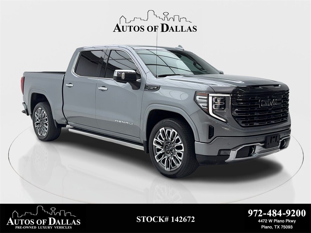 2023 GMC Sierra 1500 Denali Ultimate NAV,CAM,SUNROOF,CLMT STS,22&quot; WHLS Plano TX