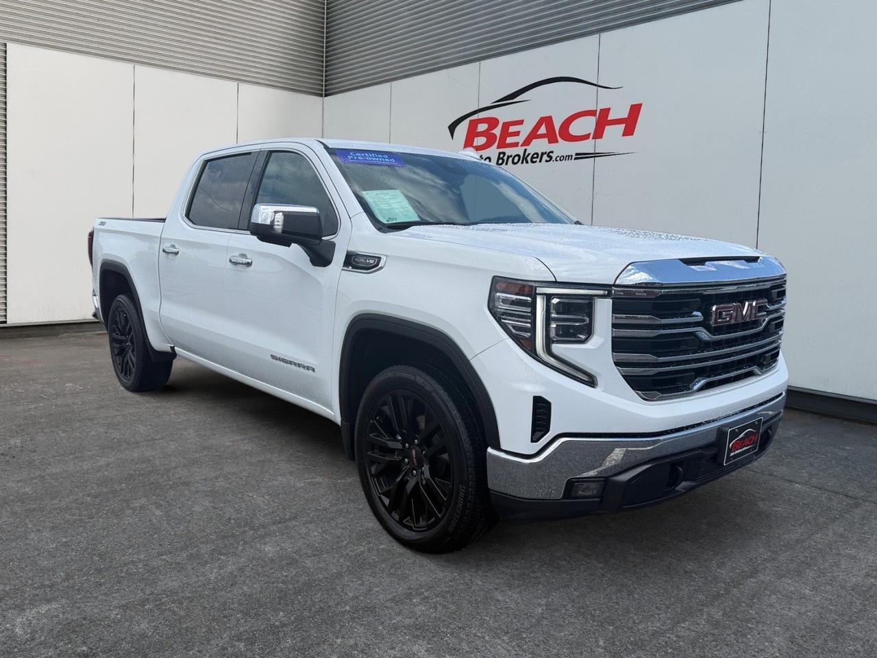 2023 GMC Sierra 1500 SLT, HEATED/VENTILATED SEATS, BOSE SPEAKERS, POWER FOLDING MIRRORS, TOW PACKAGE, TOW HOOKS, BED LINER, REMOTE START, APPLE CARPLAY/ANDROID AUTO, CLEAN CARFAX!
