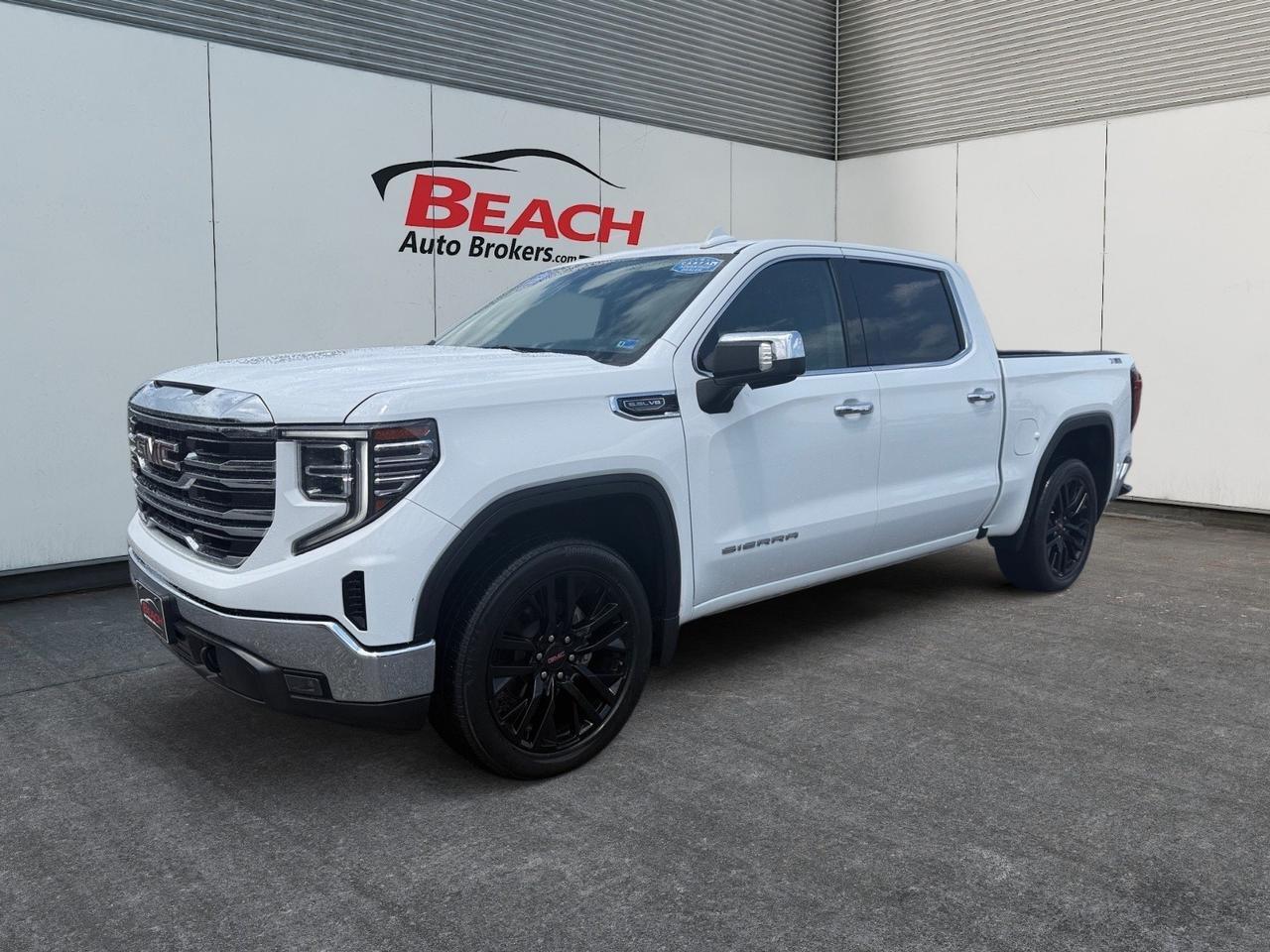 2023 GMC Sierra 1500 SLT, HEATED/VENTILATED SEATS, BOSE SPEAKERS, POWER FOLDING MIRRORS, TOW PACKAGE, TOW HOOKS, BED LINER, REMOTE START, APPLE CARPLAY/ANDROID AUTO, CLEAN CARFAX!