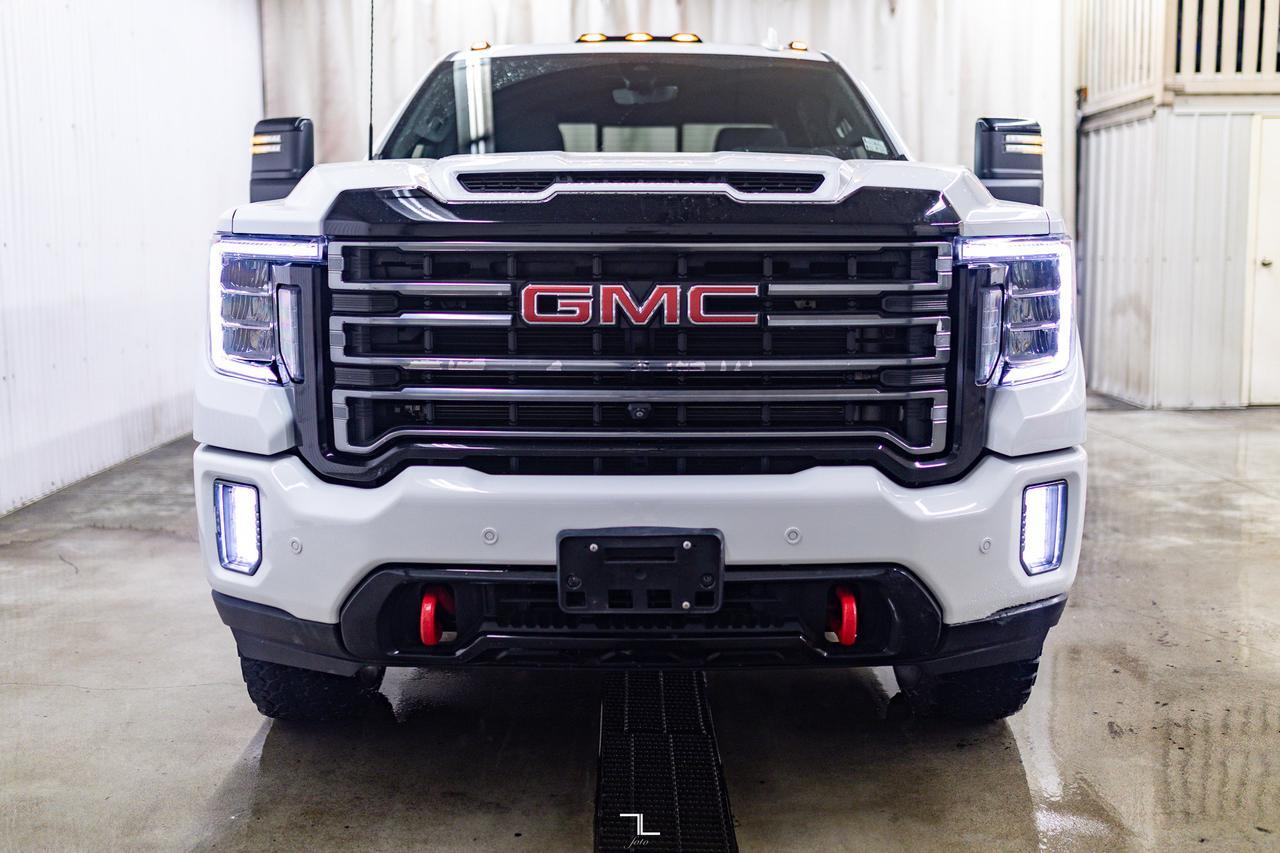 2023 GMC Sierra 2500HD 4x4 Crew Cab AT4 Diesel Leather Roof Nav BCam Red Deer AB