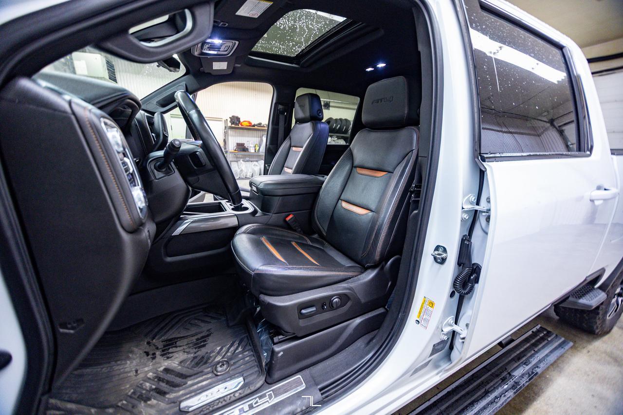 2023 GMC Sierra 2500HD 4x4 Crew Cab AT4 Diesel Leather Roof Nav BCam Red Deer AB