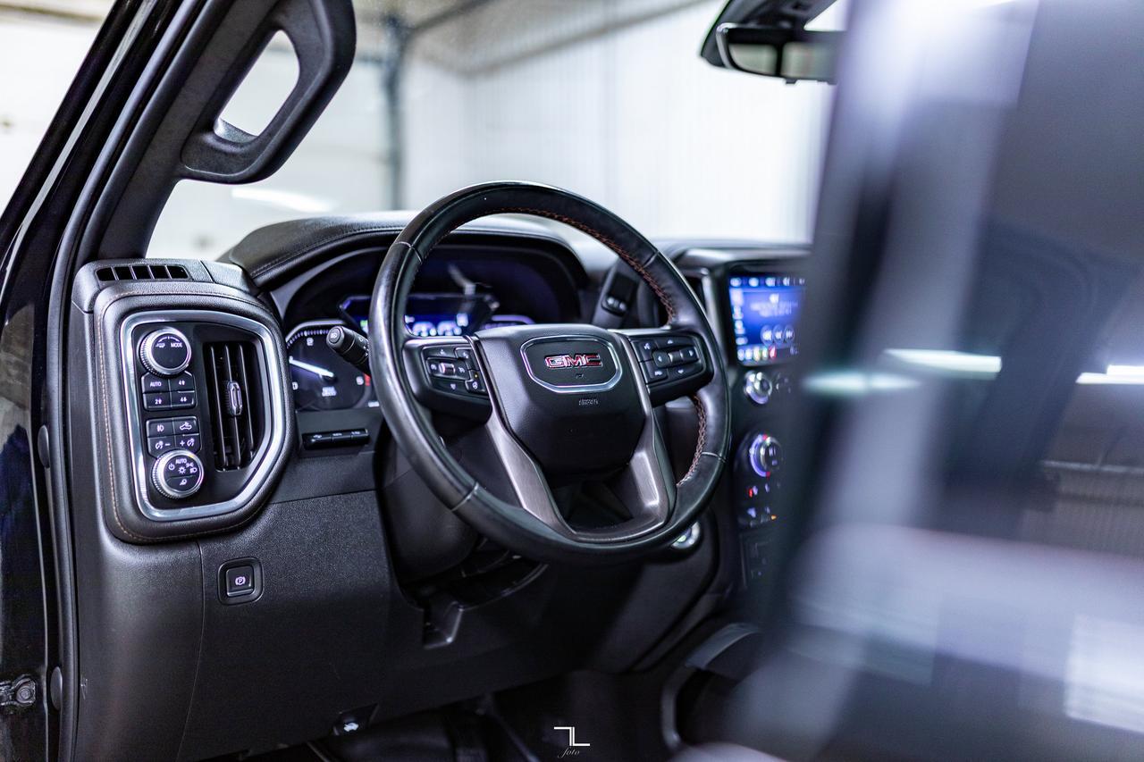 2023 GMC Sierra 2500HD 4x4 Crew Cab AT4 Diesel Leather Roof Nav BCam Red Deer AB