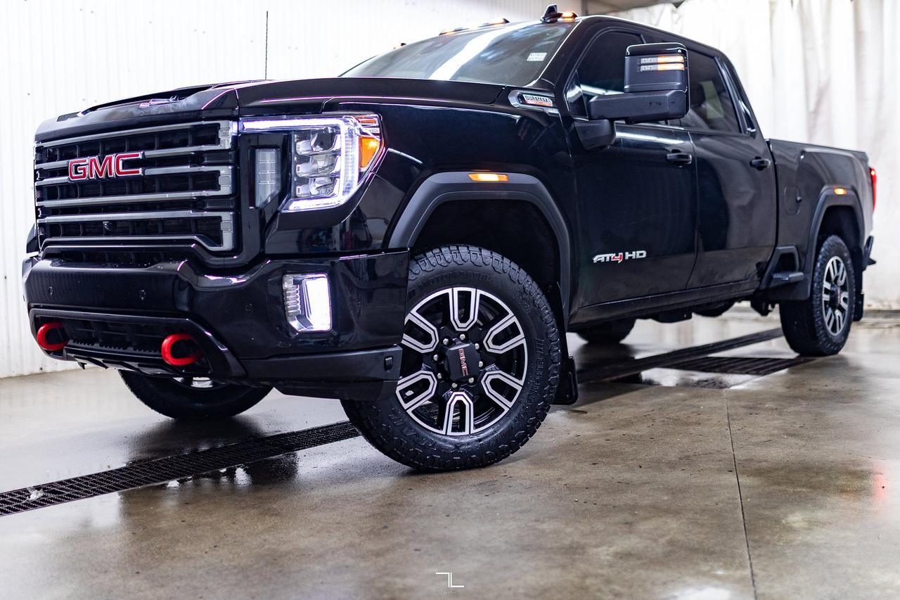 2023 GMC Sierra 2500HD 4x4 Crew Cab AT4 Diesel Leather Roof Nav BCam Red Deer AB