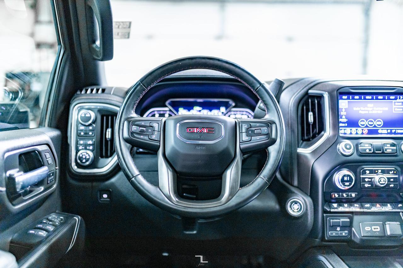 2023 GMC Sierra 2500HD 4x4 Crew Cab AT4 Diesel Leather Roof Nav BCam Red Deer AB