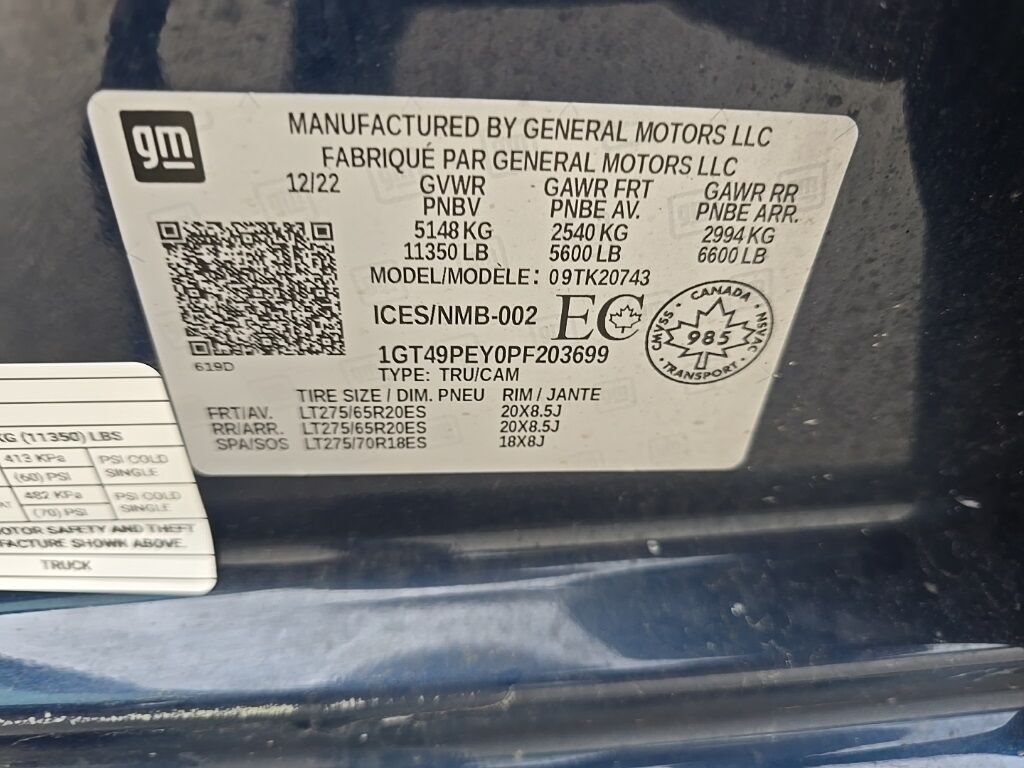 2023 GMC Sierra 2500HD 4x4 Crew Cab AT4 Minocqua WI