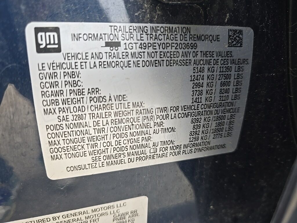 2023 GMC Sierra 2500HD 4x4 Crew Cab AT4 Minocqua WI