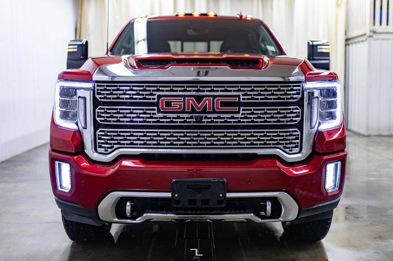 2023 GMC Sierra 2500HD 4x4 Crew Cab Denali Ultimate Diesel Leather Roof Nav Red Deer AB