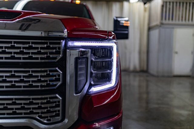 2023 GMC Sierra 2500HD 4x4 Crew Cab Denali Ultimate Diesel Leather Roof Nav Red Deer AB