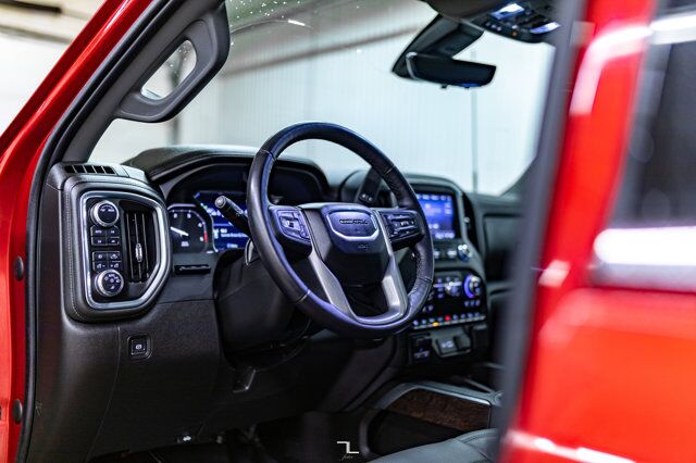 2023 GMC Sierra 2500HD 4x4 Crew Cab Denali Ultimate Diesel Leather Roof Nav Red Deer AB