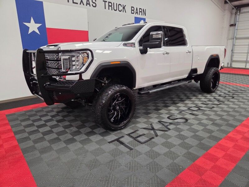 2023 GMC Sierra 2500HD Lifted Denali Long Bed 4WD 6.6L Diesel GPS 37in Tires 24in Wheels