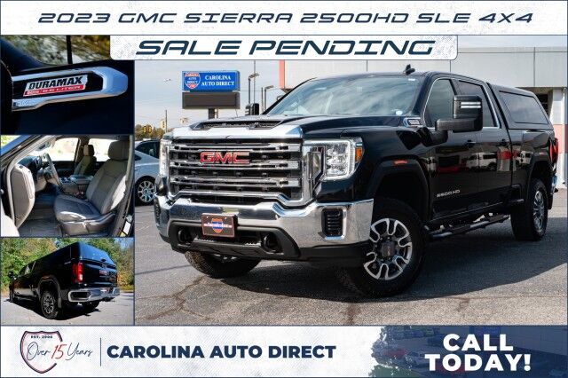 2023 GMC Sierra 2500HD SLE 4X4 / Duramax Diesel / ARE Bed Cap!