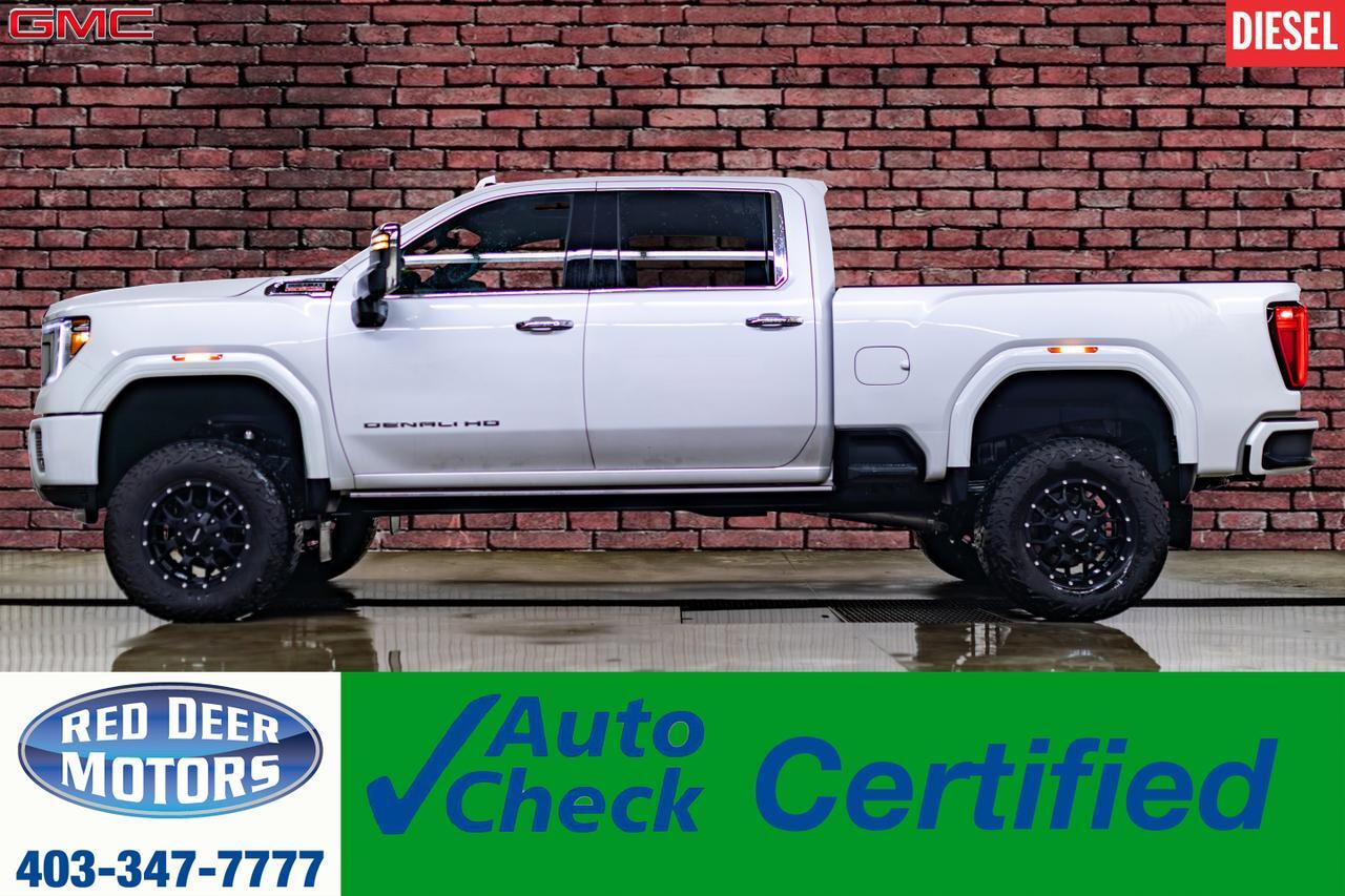 2023 GMC Sierra 3500HD 4x4 Crew Cab Denali Diesel Leather Roof Nav 6" Lift