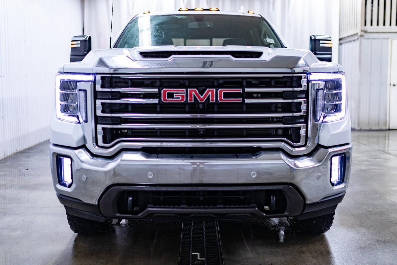 2023 GMC Sierra 3500HD 4x4 Crew Cab SLT Longbox Diesel Leather Nav BCam Red Deer AB