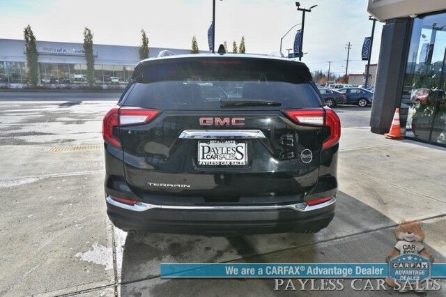 2023 GMC Terrain SLT / AWD / Auto Start / Power & Heated Leather Seats / Heated Steering Wheel / Lane Departure & Collision Alert / Apple CarPlay & Android Auto / Back Up Camera / Keyless Entry & Start / Block Heater / 1-Owner Anchorage AK 2023 GMC Terrain SLT / AWD / Auto Start / Power & Heated Leather Seats / Heated Steering Wheel / Lane Departure & Collision Alert / Apple CarPlay & Android Auto / Back Up Camera / Keyless Entry & Start / Block Heater / 1-Owner Anchorage AK