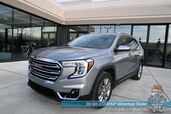 2023 GMC Terrain SLT / AWD / Auto Start / Power & Heated Leather Seats / Heated Steering Wheel / Lane Departure & Forward Collision Alert / Apple CarPlay & Android Auto / Back Up Camera / Keyless Entry & Start / Block Heater / 28 MPG / 1-Owner