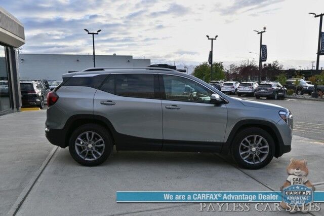 2023 GMC Terrain SLT / AWD / Auto Start / Power & Heated Leather Seats / Lane Departure & Forward Collision Alert / Apple CarPlay & Android Auto / Back Up Camera / Cruise Control / Keyless Entry & Start / Block Heater / 28 MPG / 1-Owner Anchorage AK