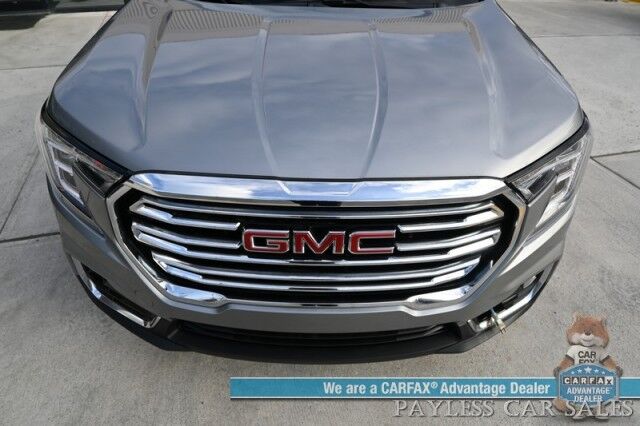 2023 GMC Terrain SLT / AWD / Auto Start / Power & Heated Leather Seats / Lane Departure & Forward Collision Alert / Apple CarPlay & Android Auto / Back Up Camera / Cruise Control / Keyless Entry & Start / Block Heater / 28 MPG / 1-Owner Anchorage AK