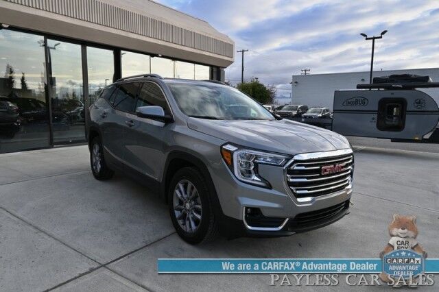 2023 GMC Terrain SLT / AWD / Auto Start / Power & Heated Leather Seats / Lane Departure & Forward Collision Alert / Apple CarPlay & Android Auto / Back Up Camera / Cruise Control / Keyless Entry & Start / Block Heater / 28 MPG / 1-Owner Anchorage AK