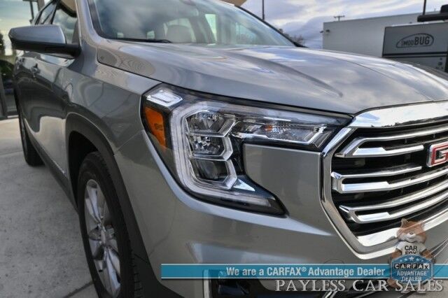 2023 GMC Terrain SLT / AWD / Auto Start / Power & Heated Leather Seats / Lane Departure & Forward Collision Alert / Apple CarPlay & Android Auto / Back Up Camera / Cruise Control / Keyless Entry & Start / Block Heater / 28 MPG / 1-Owner Anchorage AK