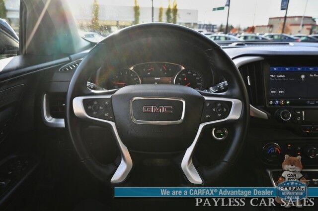 2023 GMC Terrain SLT / AWD / Power & Heated Leather Seats / Heated Steering Wheel / Auto Start / Lane Departure & Collision Alert / Apple CarPlay & Android Auto / Back Up Camera / Keyless Entry & Start / Block Heater / 1-Owner Anchorage AK 2023 GMC Terrain SLT / AWD / Power & Heated Leather Seats / Heated Steering Wheel / Auto Start / Lane Departure & Collision Alert / Apple CarPlay & Android Auto / Back Up Camera / Keyless Entry & Start / Block Heater / 1-Owner Anchorage AK