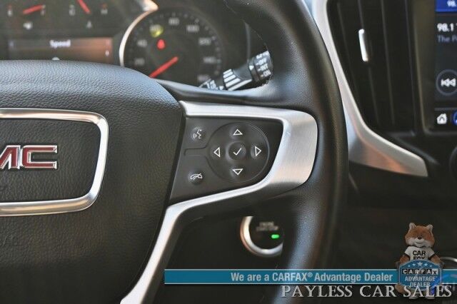 2023 GMC Terrain SLT / AWD / Power & Heated Leather Seats / Heated Steering Wheel / Auto Start / Lane Departure & Collision Alert / Apple CarPlay & Android Auto / Back Up Camera / Keyless Entry & Start / Block Heater / 1-Owner Anchorage AK 2023 GMC Terrain SLT / AWD / Power & Heated Leather Seats / Heated Steering Wheel / Auto Start / Lane Departure & Collision Alert / Apple CarPlay & Android Auto / Back Up Camera / Keyless Entry & Start / Block Heater / 1-Owner Anchorage AK