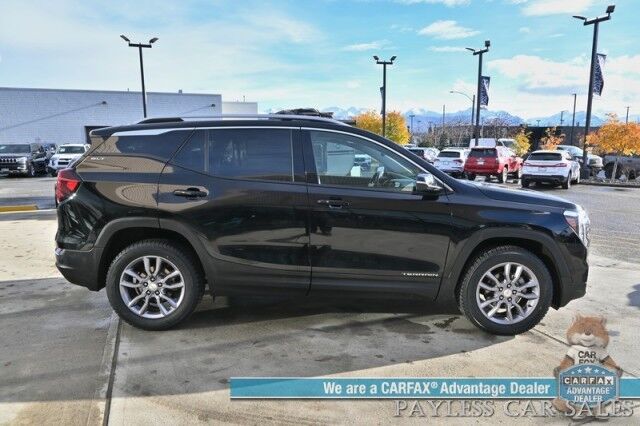 2023 GMC Terrain SLT / AWD / Power & Heated Leather Seats / Heated Steering Wheel / Auto Start / Lane Departure & Collision Alert / Apple CarPlay & Android Auto / Back Up Camera / Keyless Entry & Start / Block Heater / 1-Owner Anchorage AK 2023 GMC Terrain SLT / AWD / Power & Heated Leather Seats / Heated Steering Wheel / Auto Start / Lane Departure & Collision Alert / Apple CarPlay & Android Auto / Back Up Camera / Keyless Entry & Start / Block Heater / 1-Owner Anchorage AK