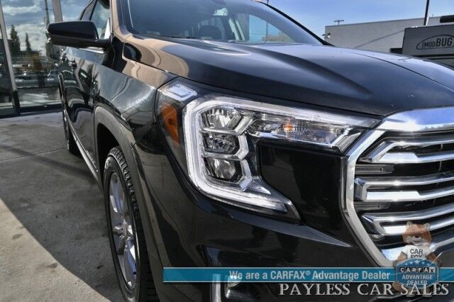 2023 GMC Terrain SLT / AWD / Power & Heated Leather Seats / Heated Steering Wheel / Auto Start / Lane Departure & Collision Alert / Apple CarPlay & Android Auto / Back Up Camera / Keyless Entry & Start / Block Heater / 1-Owner Anchorage AK 2023 GMC Terrain SLT / AWD / Power & Heated Leather Seats / Heated Steering Wheel / Auto Start / Lane Departure & Collision Alert / Apple CarPlay & Android Auto / Back Up Camera / Keyless Entry & Start / Block Heater / 1-Owner Anchorage AK