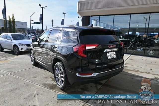 2023 GMC Terrain SLT / AWD / Power & Heated Leather Seats / Heated Steering Wheel / Auto Start / Lane Departure & Collision Alert / Apple CarPlay & Android Auto / Back Up Camera / Keyless Entry & Start / Block Heater / 1-Owner Anchorage AK 2023 GMC Terrain SLT / AWD / Power & Heated Leather Seats / Heated Steering Wheel / Auto Start / Lane Departure & Collision Alert / Apple CarPlay & Android Auto / Back Up Camera / Keyless Entry & Start / Block Heater / 1-Owner Anchorage AK