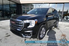 2023_GMC_Terrain_SLT / AWD / Power & Heated Leather Seats / Heated Steering Wheel / Auto Start / Lane Departure & Collision Alert / Apple CarPlay & Android Auto / Back Up Camera / Keyless Entry & Start / Block Heater / 1-Owner_ Anchorage AK