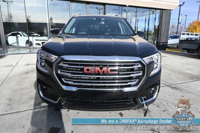 2023 GMC Terrain SLT / AWD / Power & Heated Leather Seats / Heated Steering Wheel / Auto Start / Lane Departure & Collision Alert / Apple CarPlay & Android Auto / Back Up Camera / Keyless Entry & Start / Block Heater / 1-Owner Anchorage AK 2023 GMC Terrain SLT / AWD / Power & Heated Leather Seats / Heated Steering Wheel / Auto Start / Lane Departure & Collision Alert / Apple CarPlay & Android Auto / Back Up Camera / Keyless Entry & Start / Block Heater / 1-Owner Anchorage AK