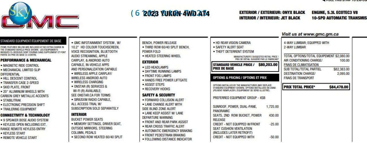 2023 GMC Yukon 4WD AT4 West Chester PA