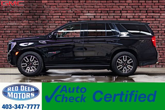 2023 GMC Yukon AWD AT4 Leather Roof Nav BCam Red Deer AB