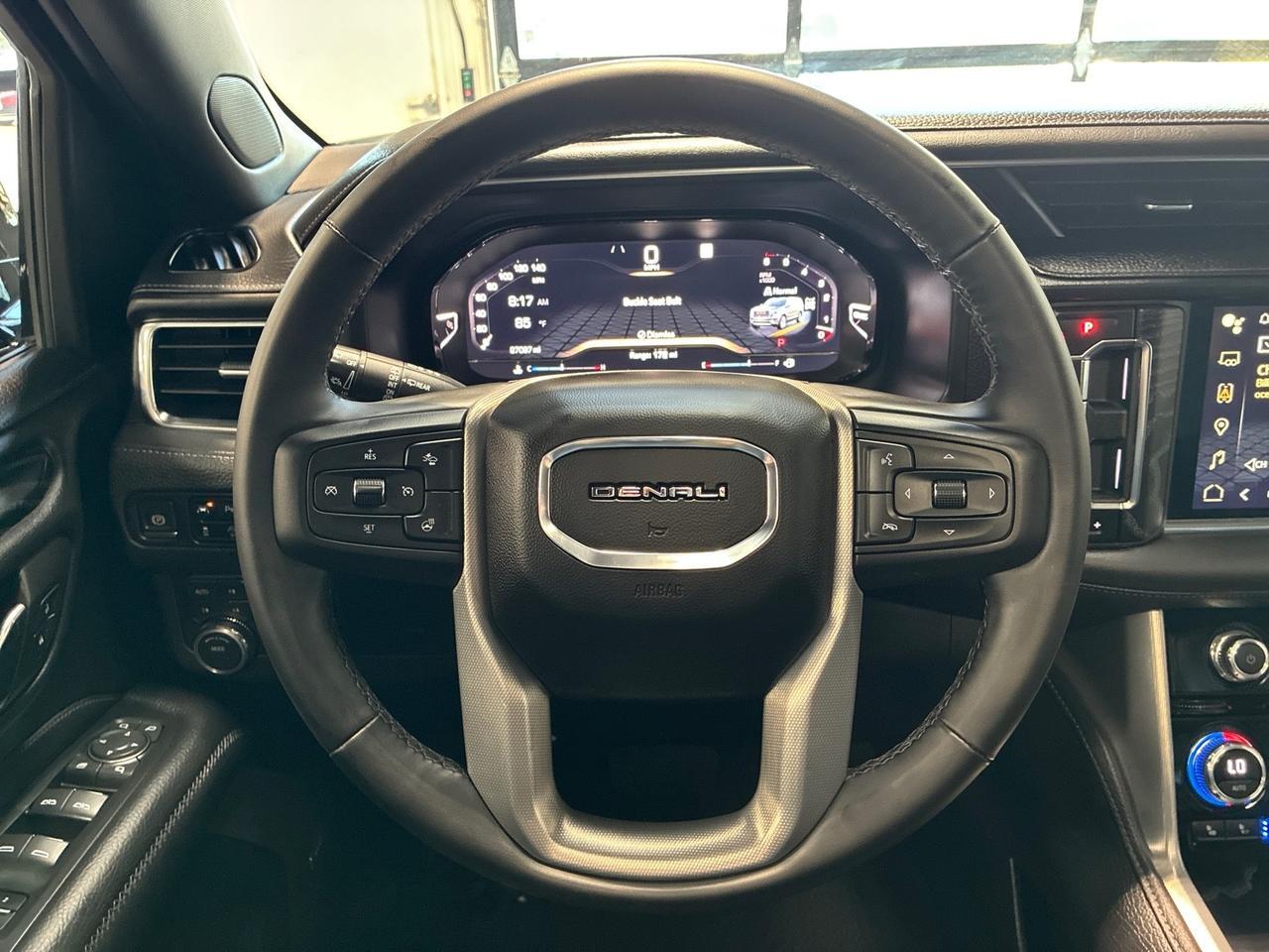 2023 GMC Yukon Denali, 4x4, Power Boards, Pano Roof, Adaptive Cruise, 22in Wheels, Blacked Out Chrome Houston TX