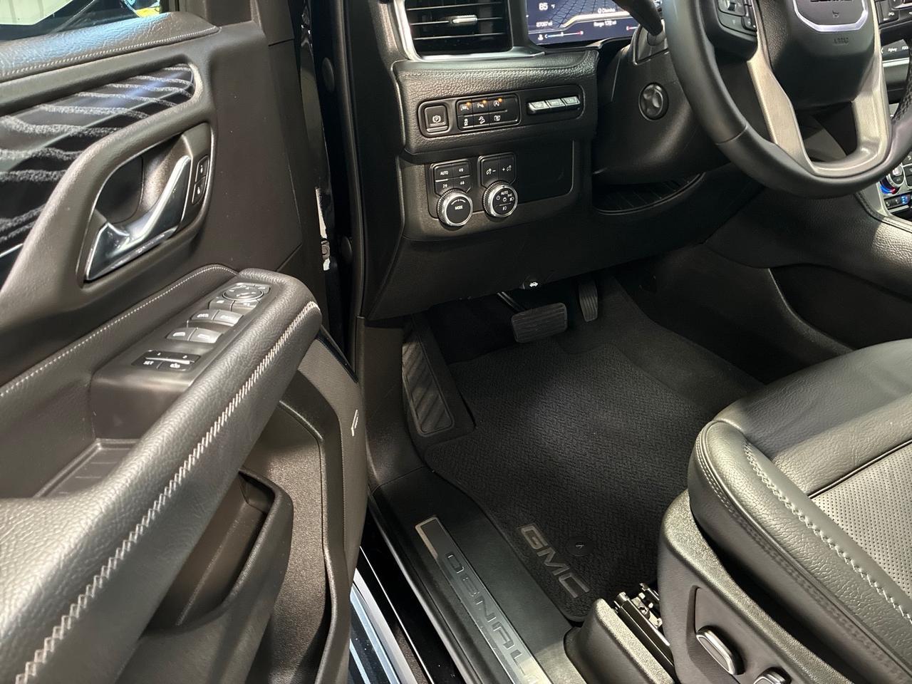 2023 GMC Yukon Denali, 4x4, Power Boards, Pano Roof, Adaptive Cruise, 22in Wheels, Blacked Out Chrome Houston TX