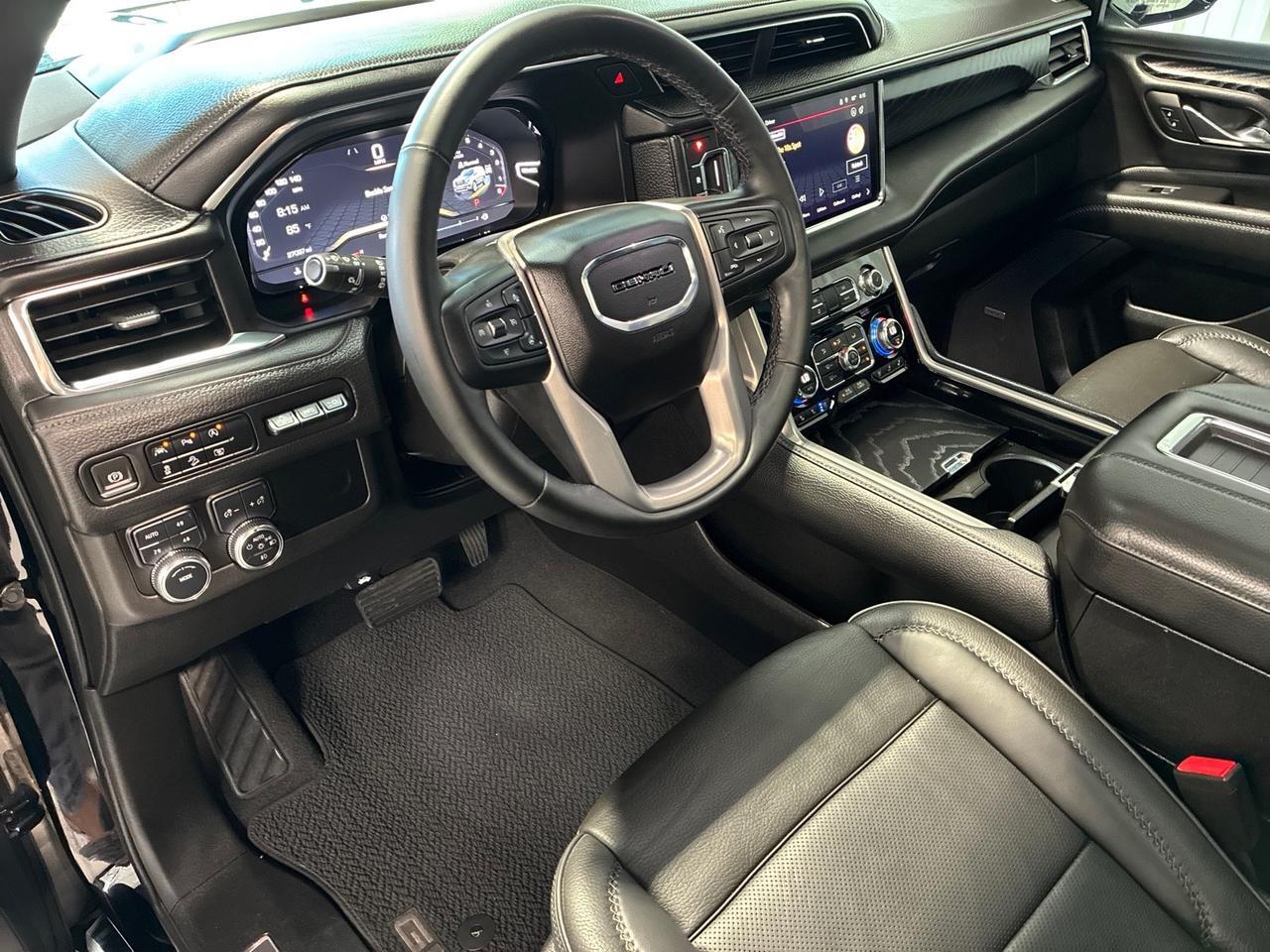 2023 GMC Yukon Denali, 4x4, Power Boards, Pano Roof, Adaptive Cruise, 22in Wheels, Blacked Out Chrome Houston TX