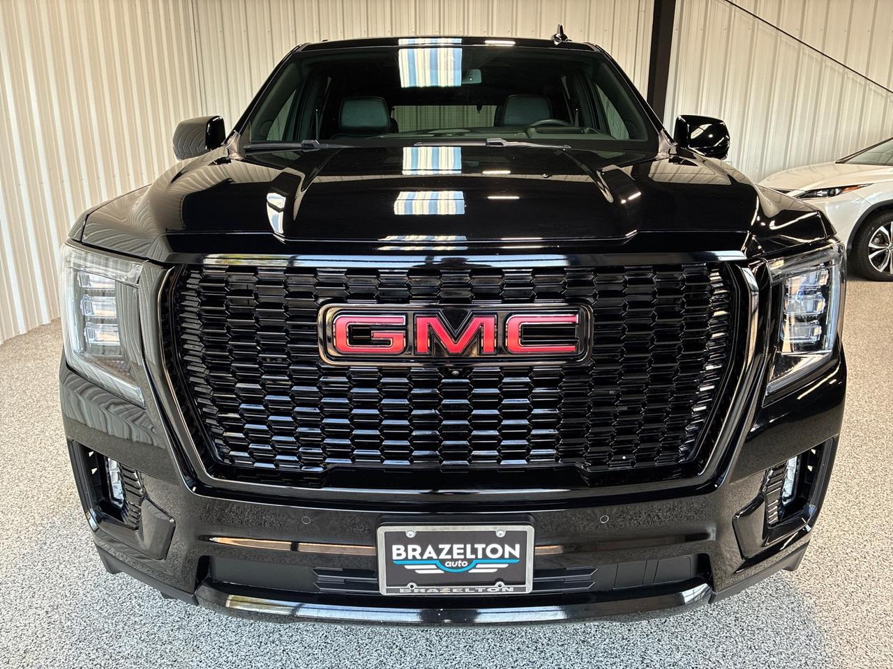 2023 GMC Yukon Denali, 4x4, Power Boards, Pano Roof, Adaptive Cruise, 22in Wheels, Blacked Out Chrome Houston TX