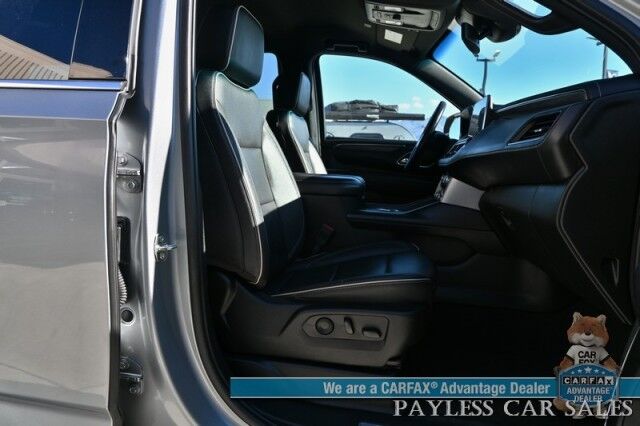 2023 GMC Yukon SLT / 4X4 / Auto Start / Heated & Cooled Leather Seats / Bose Speakers / Lane Depart & Blind Spot / Forward Collision Alert / 3rd Row / Seats 7 / Apple CarPlay & Android Auto / Back Up Camera / Tow Pkg / 1-Owner Anchorage AK
