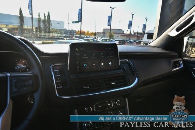 2023 GMC Yukon SLT / 4X4 / Auto Start / Heated & Cooled Leather Seats / Bose Speakers / Lane Depart & Blind Spot / Forward Collision Alert / 3rd Row / Seats 7 / Apple CarPlay & Android Auto / Back Up Camera / Tow Pkg / 1-Owner Anchorage AK
