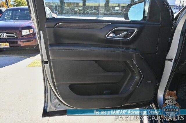 2023 GMC Yukon SLT / 4X4 / Auto Start / Heated & Cooled Leather Seats / Bose Speakers / Lane Depart & Blind Spot / Forward Collision Alert / 3rd Row / Seats 7 / Apple CarPlay & Android Auto / Back Up Camera / Tow Pkg / 1-Owner Anchorage AK
