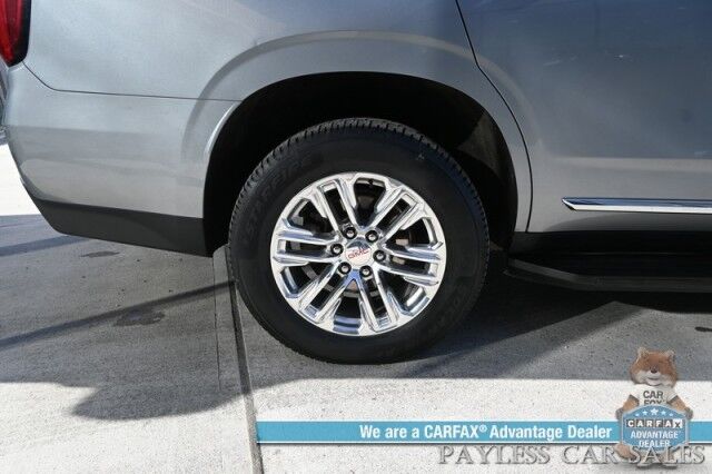 2023 GMC Yukon SLT / 4X4 / Auto Start / Heated & Cooled Leather Seats / Bose Speakers / Lane Depart & Blind Spot / Forward Collision Alert / 3rd Row / Seats 7 / Apple CarPlay & Android Auto / Back Up Camera / Tow Pkg / 1-Owner Anchorage AK