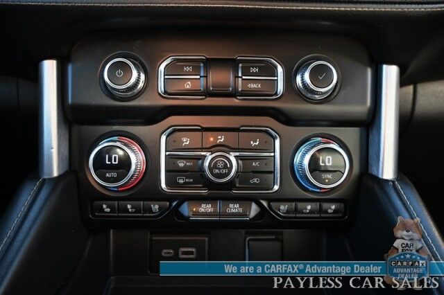 2023 GMC Yukon SLT / 4X4 / Auto Start / Heated & Cooled Leather Seats / Bose Speakers / Lane Depart & Blind Spot / Forward Collision Alert / 3rd Row / Seats 7 / Apple CarPlay & Android Auto / Back Up Camera / Tow Pkg / 1-Owner Anchorage AK