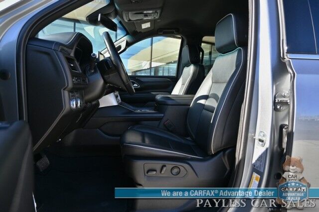 2023 GMC Yukon SLT / 4X4 / Auto Start / Heated & Cooled Leather Seats / Bose Speakers / Lane Depart & Blind Spot / Forward Collision Alert / 3rd Row / Seats 7 / Apple CarPlay & Android Auto / Back Up Camera / Tow Pkg / 1-Owner Anchorage AK